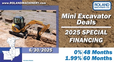 Mini Excavator Financing May