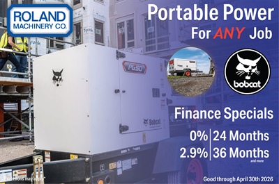 Bobcat Financing through April 2026