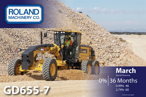 Motor Grader Financing March 2026