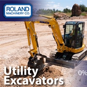 Utility Excavators Financing March 2026