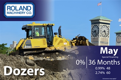 Dozer Financing May 2026