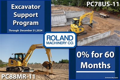 Excavator Support Program